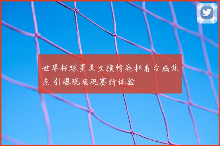 世界杯球星美女模特亮相看台成焦点 引爆现场观赛新体验