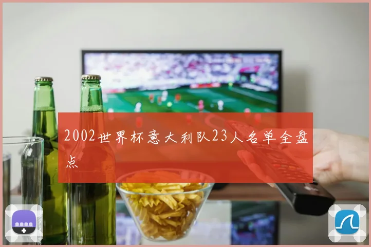 2002世界杯意大利队23人名单全盘点